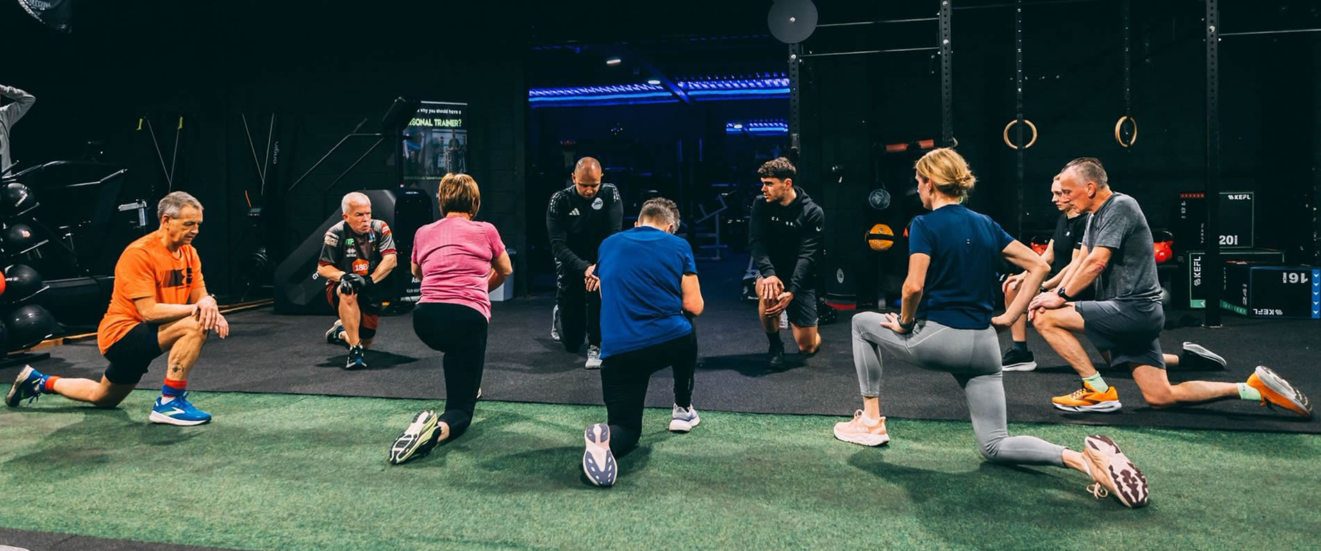360 Healthcare Hub strength and conditioning session